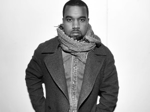 kanye with scarf