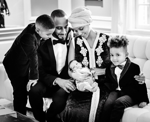 alicia swizz family portrait