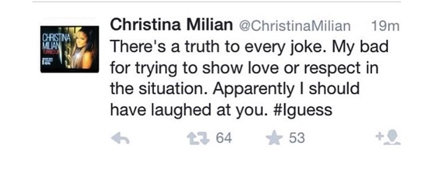 christina tweet