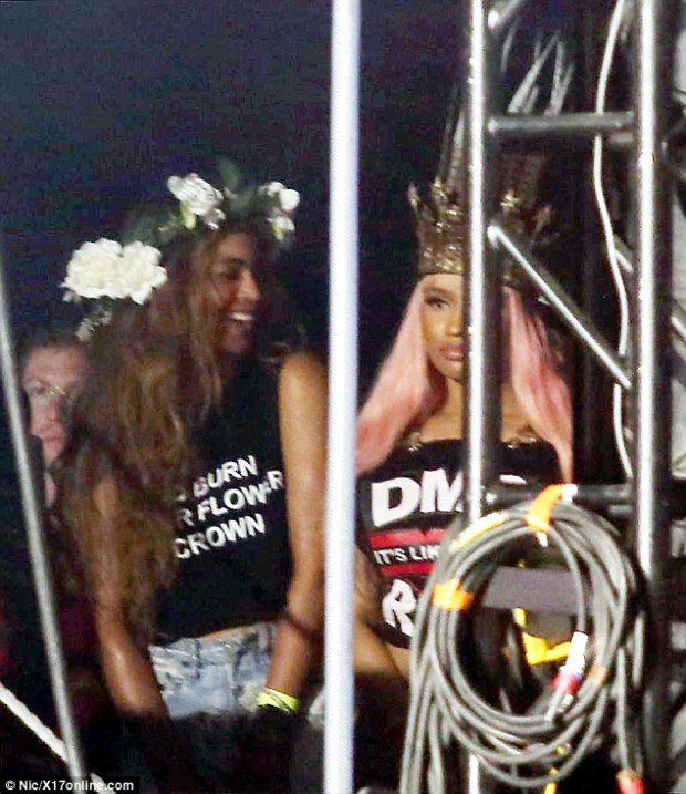 beyonce trying to break the ice