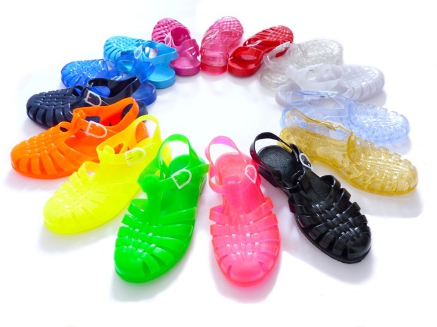 jelly sandals