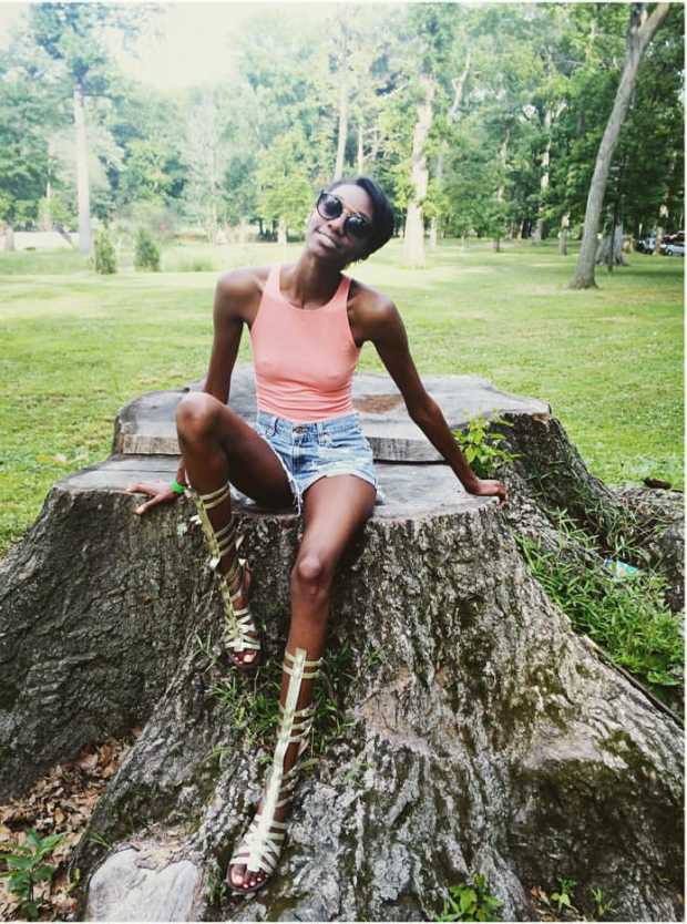 ash gold sandals