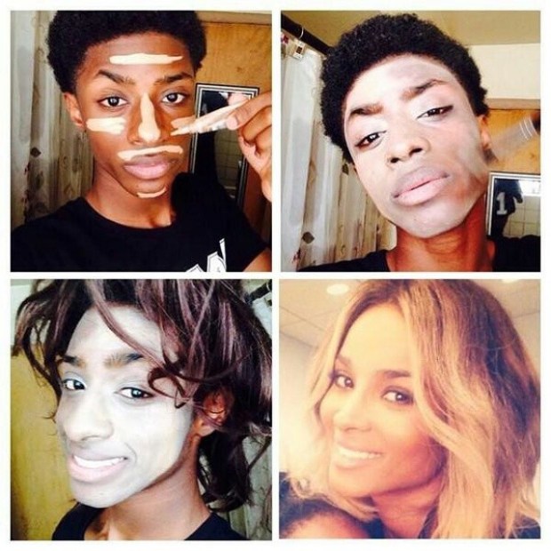 makeup transformation