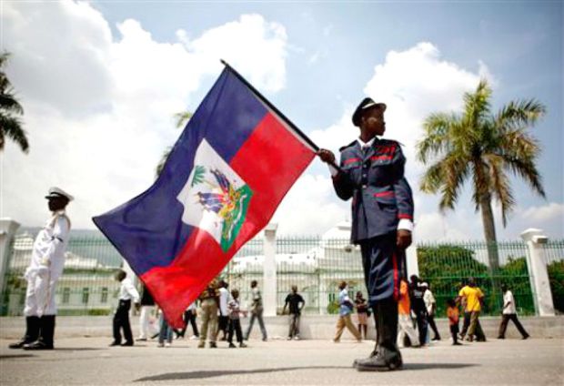 haitian with flag