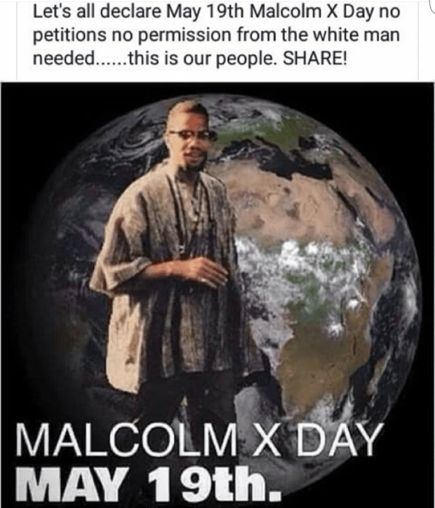 malcolm x day