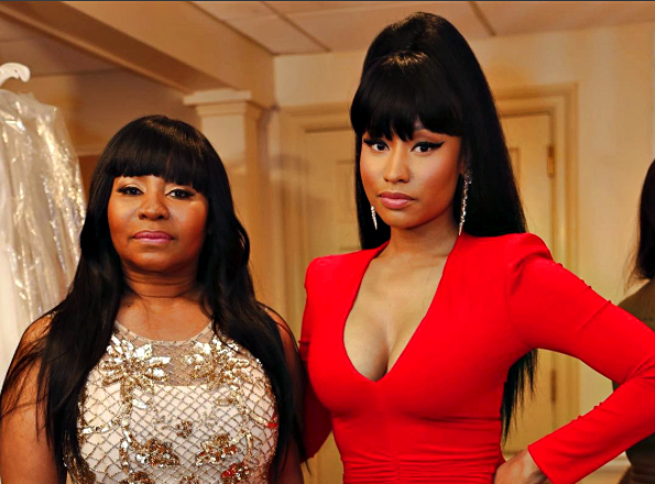 nicki minaj and mom